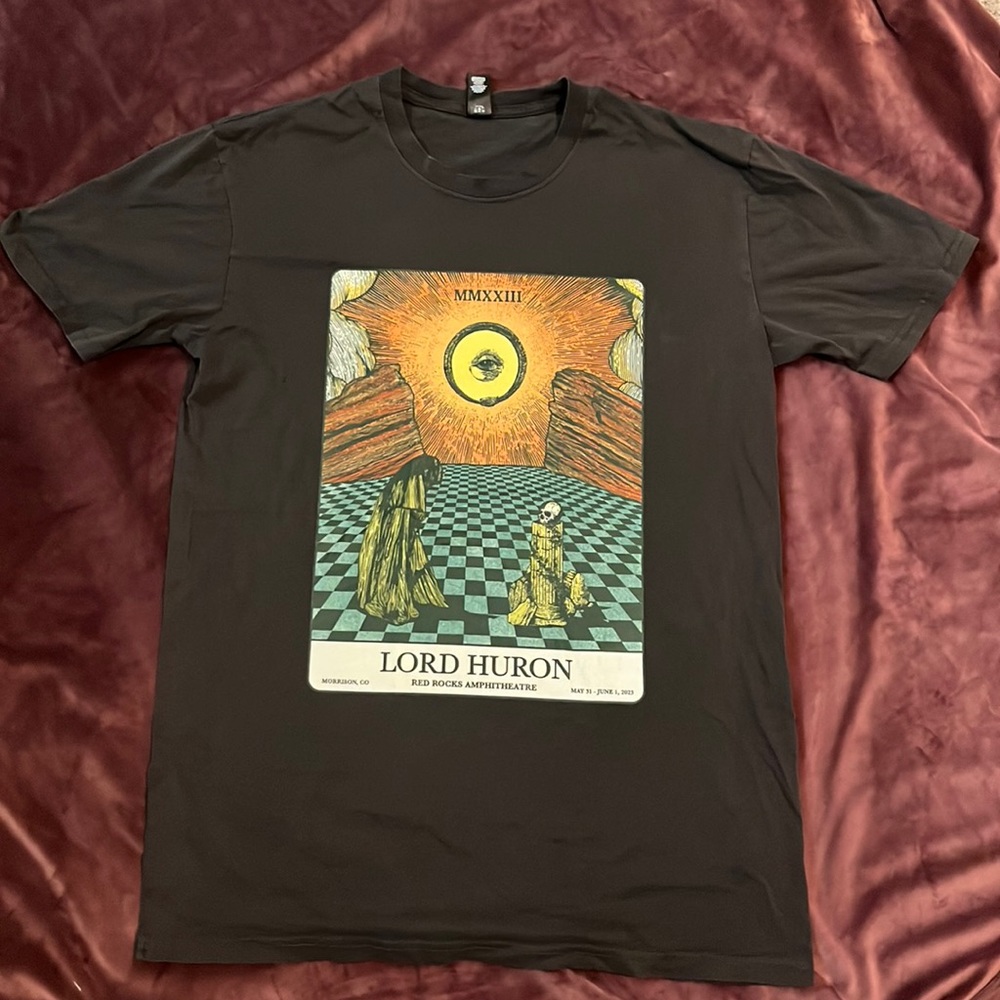 Lord Huron Concert T-shirt (redrocks amphitheater)